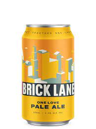 BRICK LANE ONE LOVE PALE 355ML